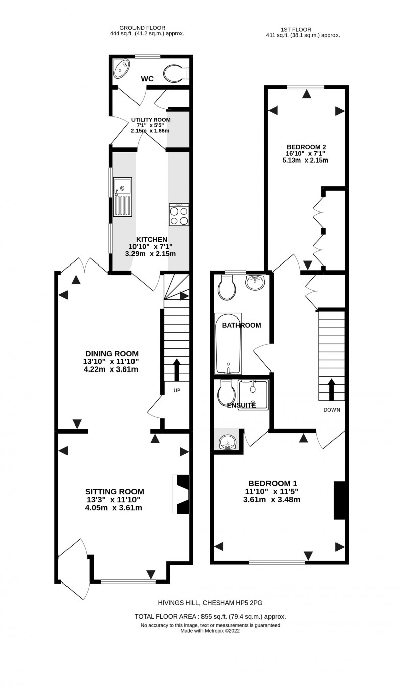 Floorplan for Chesham