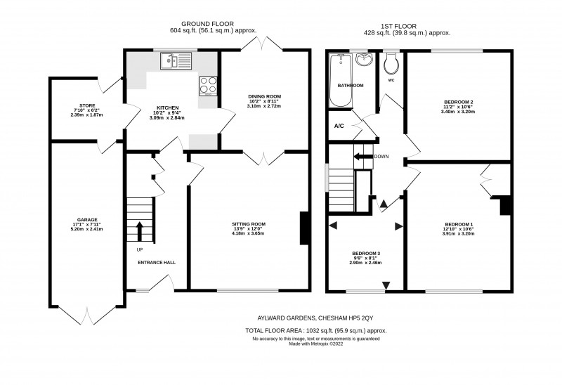 Floorplan for Chesham