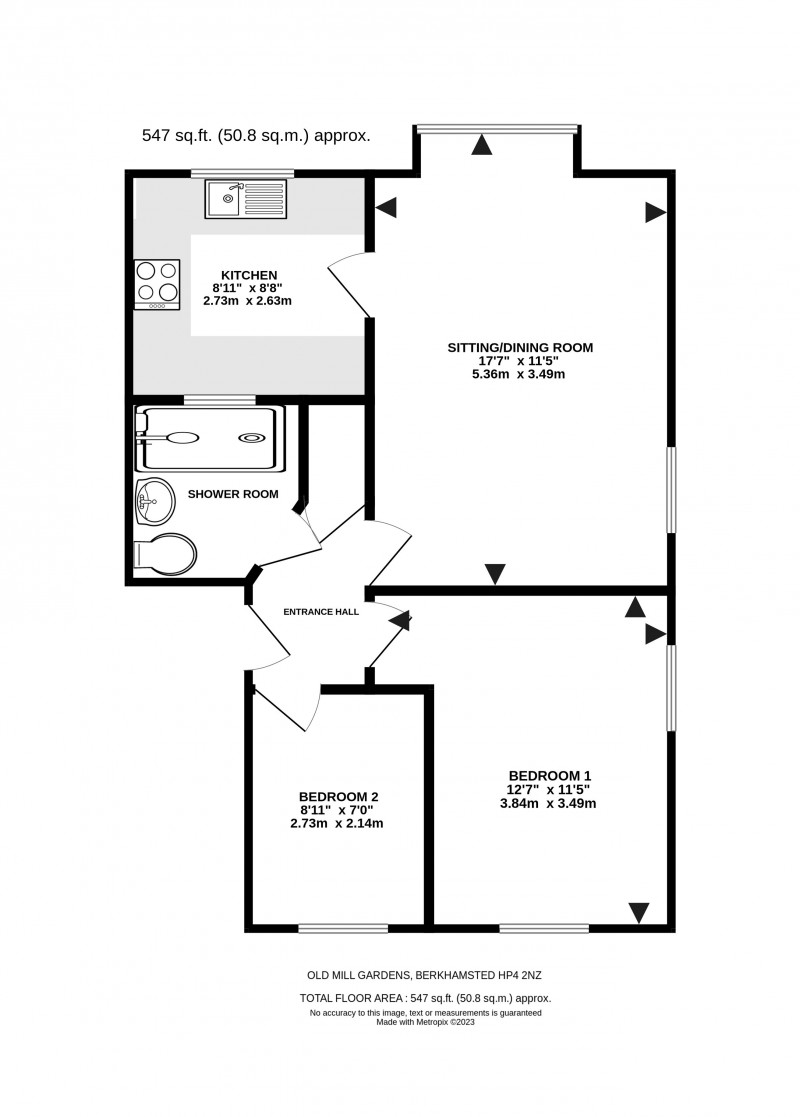 Floorplan for Berkhamsted, Hertfordshire