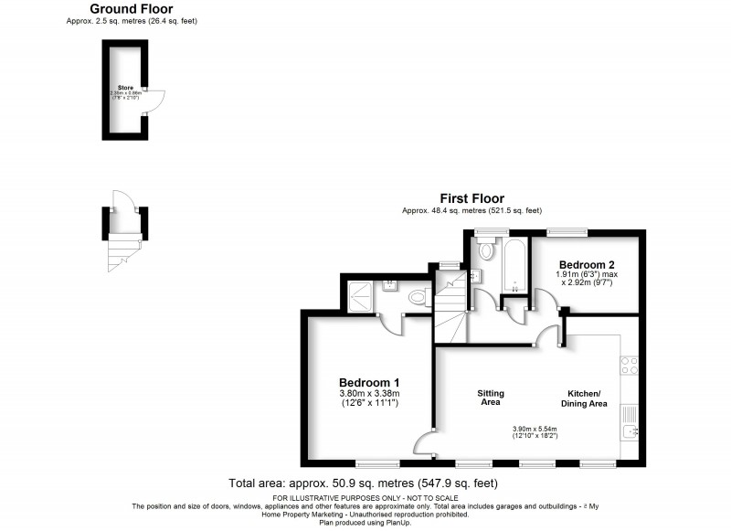 Floorplan for Berkhamsted, Hertfordshire