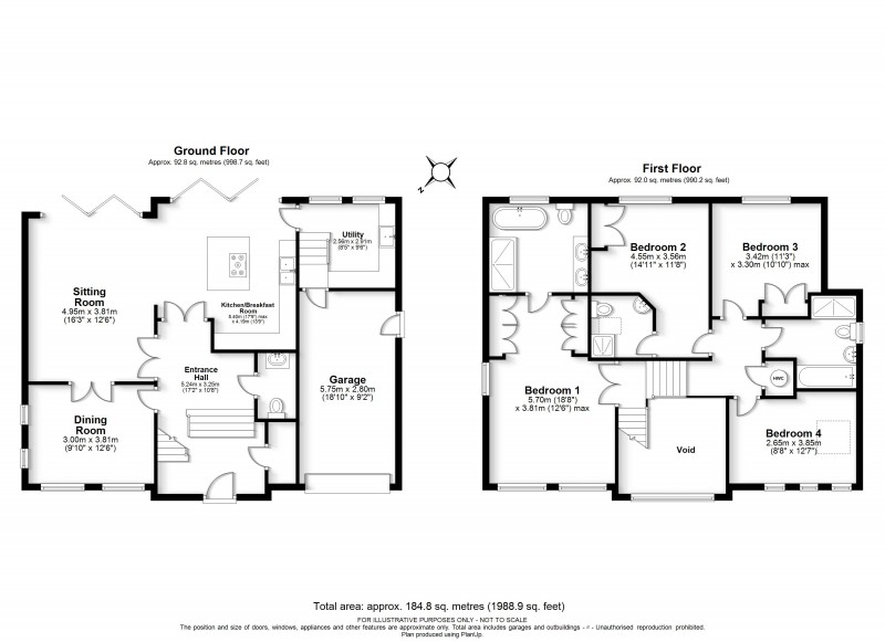 Floorplan for Berkhamsted, Hertfordshire