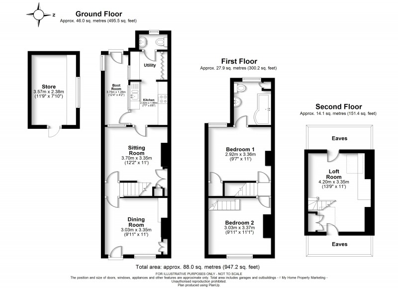 Floorplan for Chesham