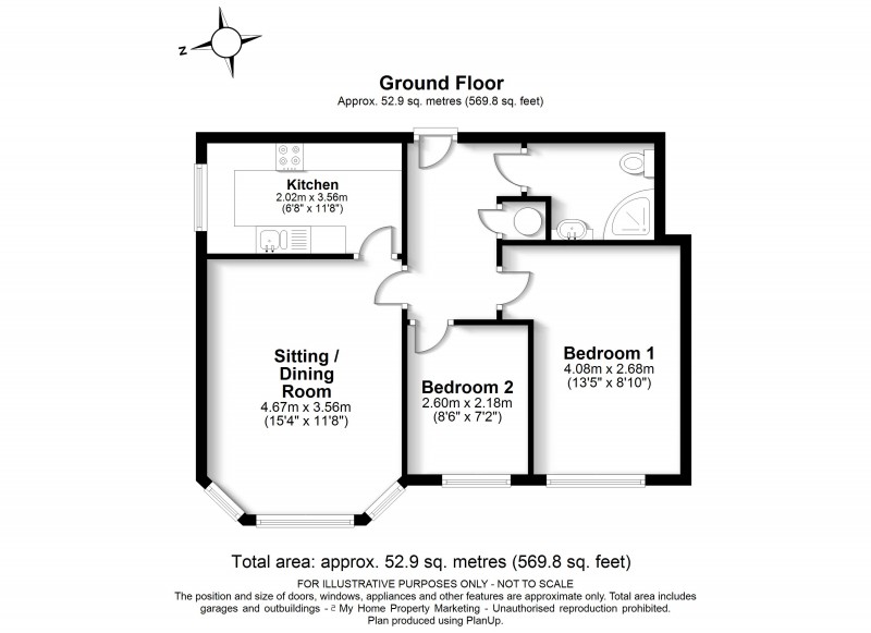 Floorplan for Berkhamsted, Hertfordshire