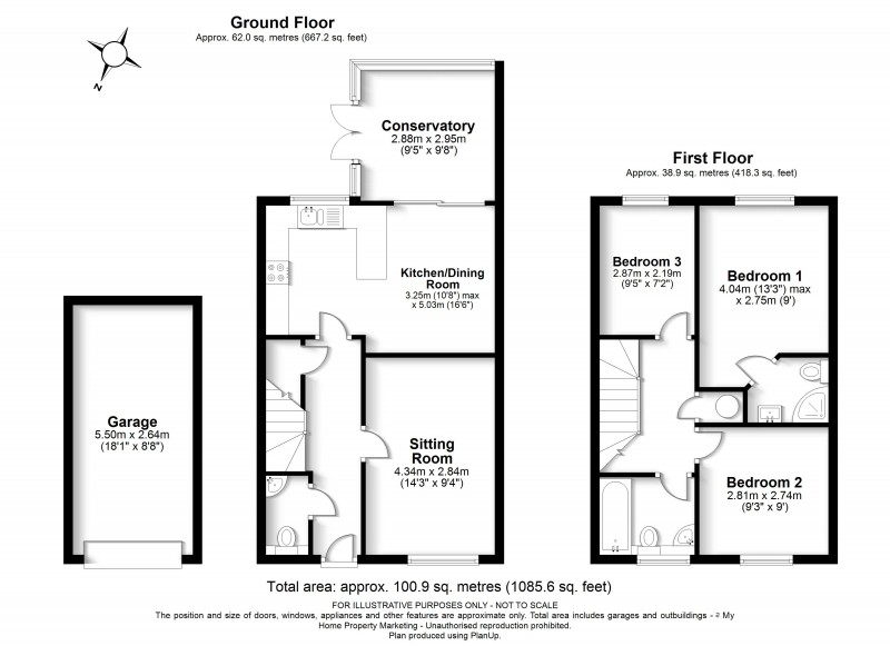 Floorplan for Chesham