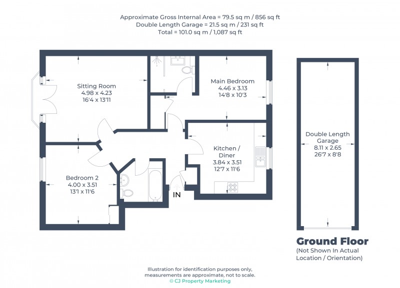 Floorplan for Berkhamsted, Hertfordshire