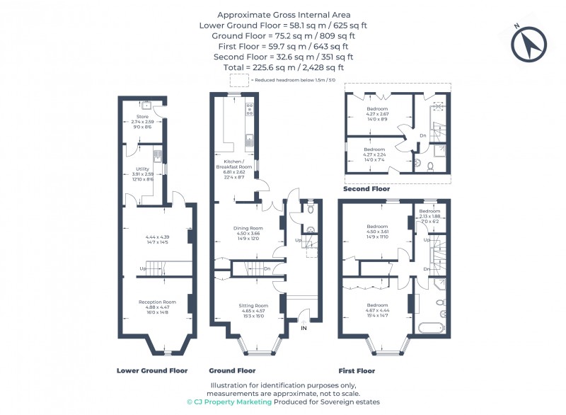 Floorplan for Berkhamsted, Hertfordshire