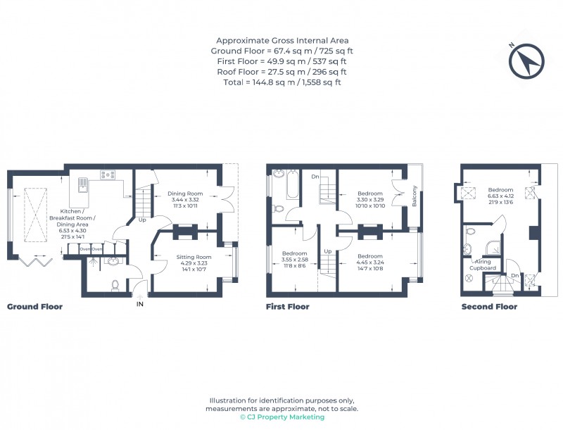 Floorplan for Chesham, Buckinghamshire