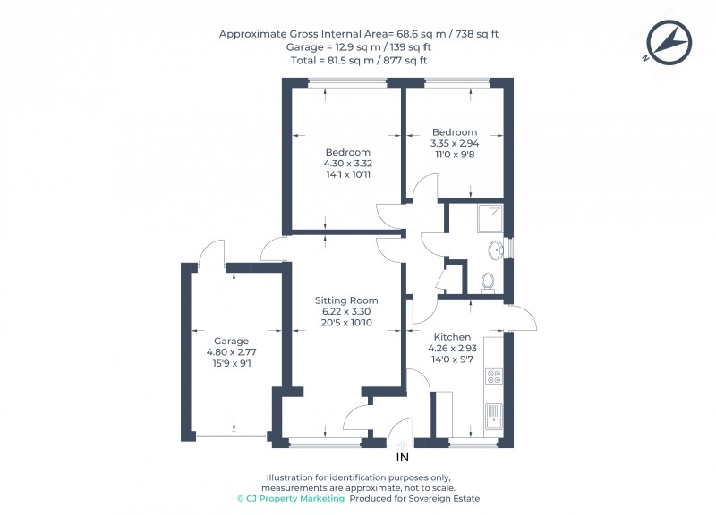 Floorplan for Berkhamsted, Hertfordshire