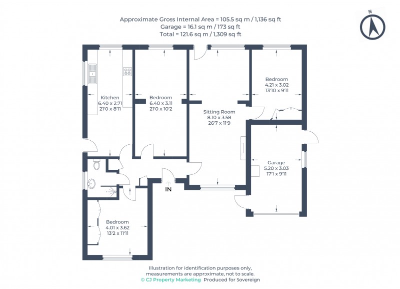 Floorplan for Potten End, Berkhamsted, Hertfordshire