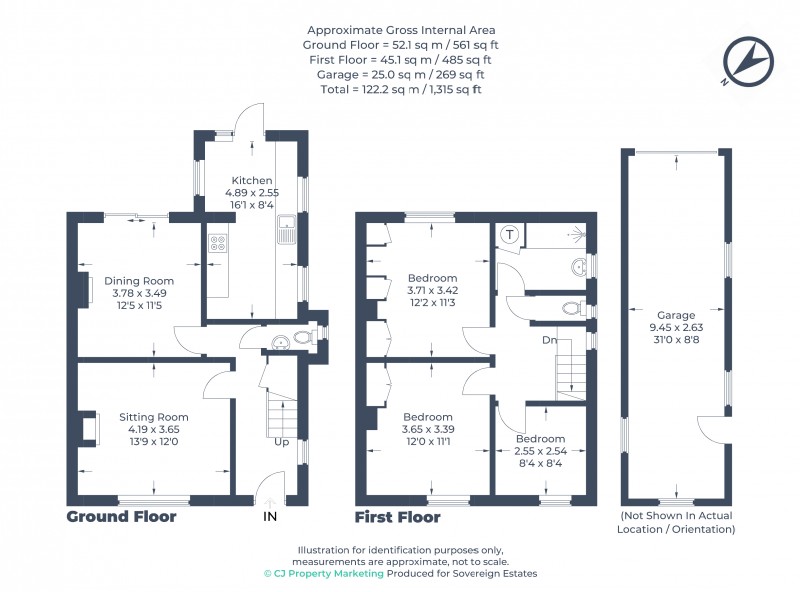 Floorplan for Berkhamsted, Hertfordshire