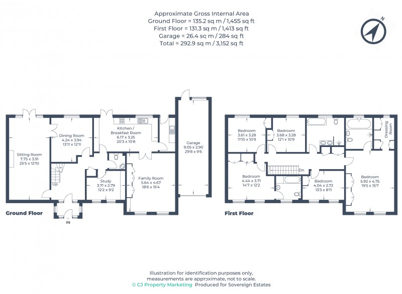 Floorplan for Berkhamsted, Hertfordshire