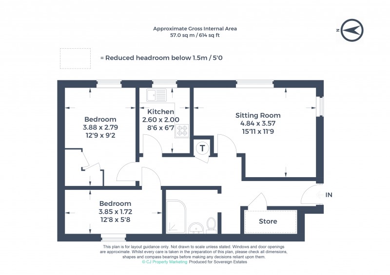 Floorplan for Berkhamsted, Hertfordshire