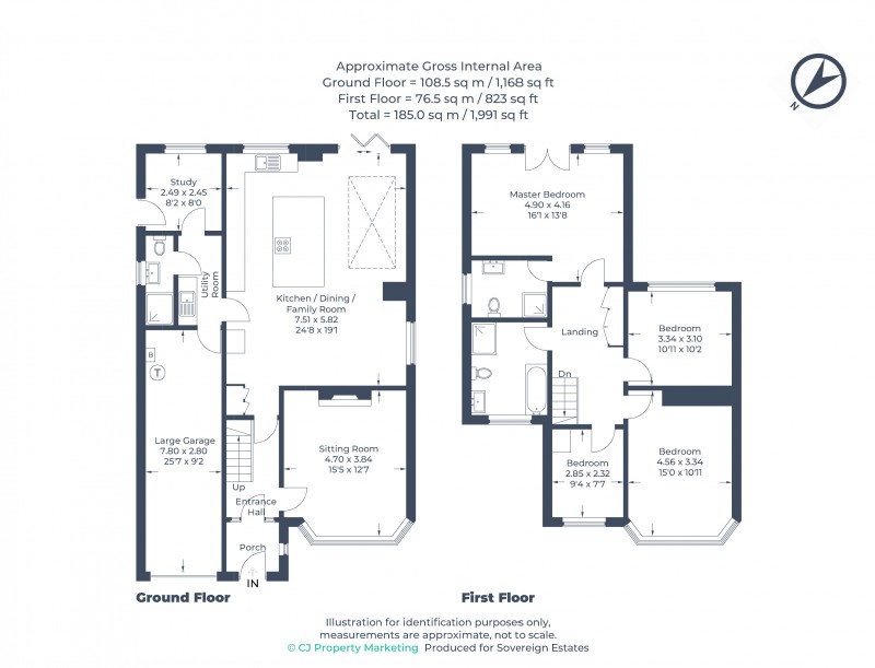 Floorplan for Tring, Hertfordshire