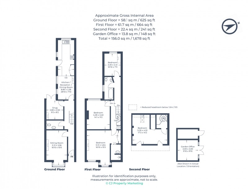 Floorplan for Chesham, Buckinghamshire
