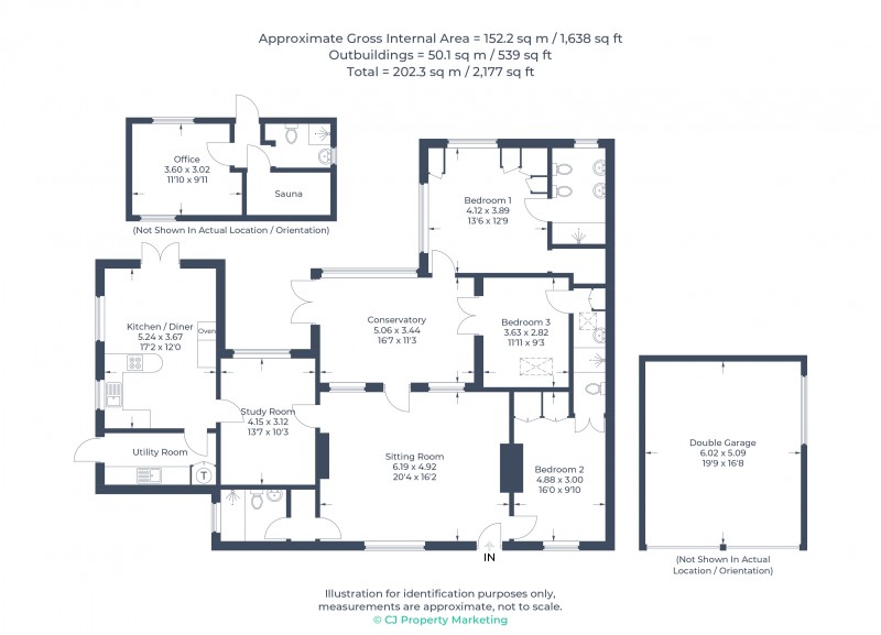 Floorplan for Hemel Hempstead, Hertfordshire
