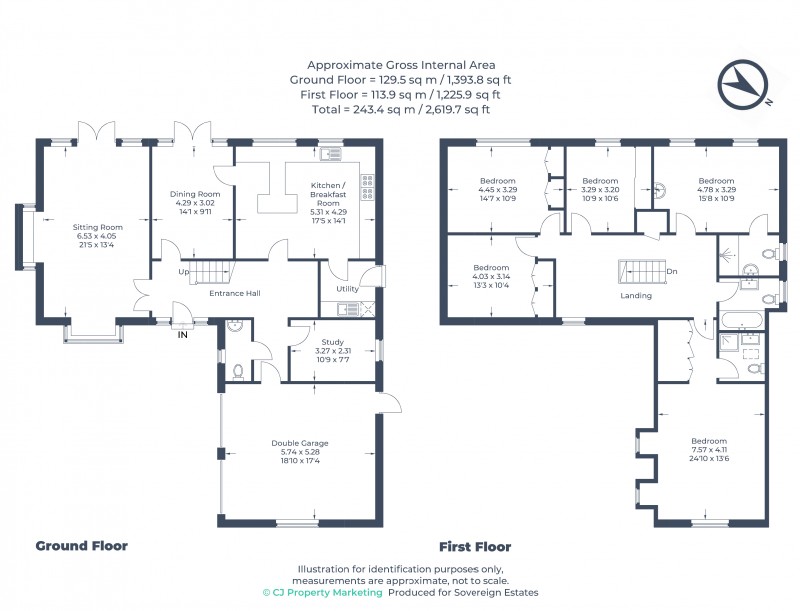 Floorplan for Felden, Hemel Hempstead, Hertfordshire