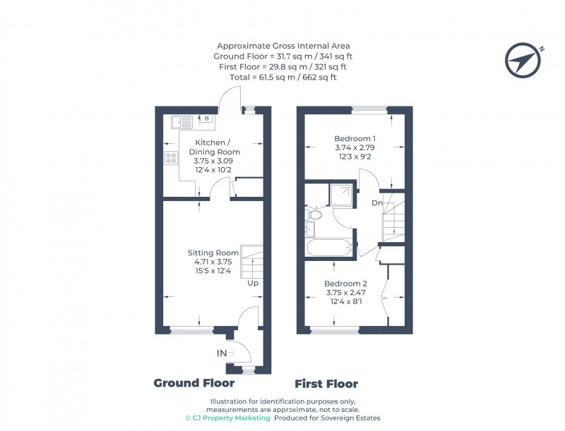 Floorplan for Berkhamsted, Hertfordshire