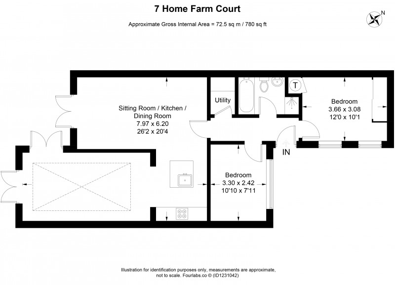 Floorplan for Bovingdon, Hertfordshire