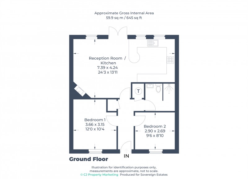 Floorplan for Chesham, Buckinghamshire