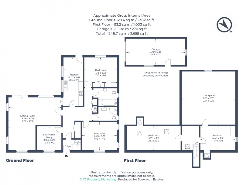 Floorplan for Berkhamsted, Hertfordshire