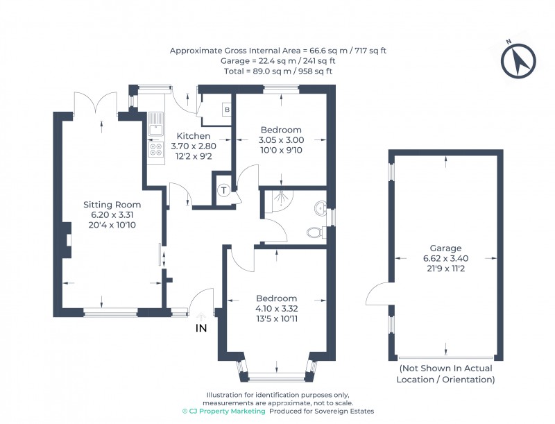 Floorplan for Northchurch, Berkhamsted, Hertfordshire