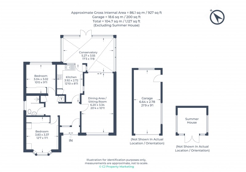Floorplan for Northchurch, Berkhamsted, Hertfordshire