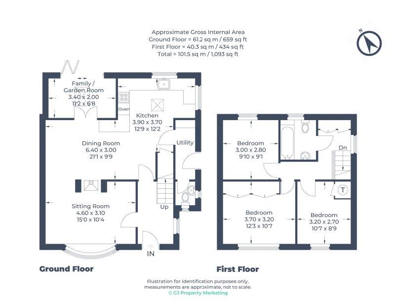 Floorplan for Berkhamsted, Hertfordshire