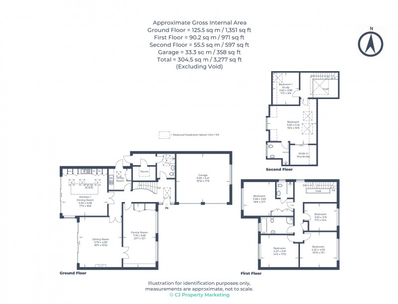 Floorplan for Chesham, Buckinghamshire