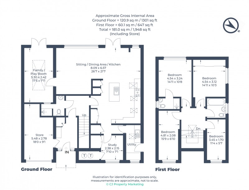 Floorplan for Chesham, Buckinghamshire