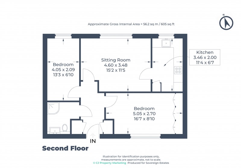 Floorplan for Berkhamsted, Hertfordshire