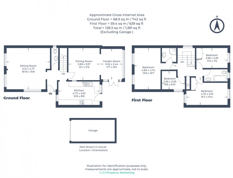 Floorplan for Chesham, Buckinghamshire